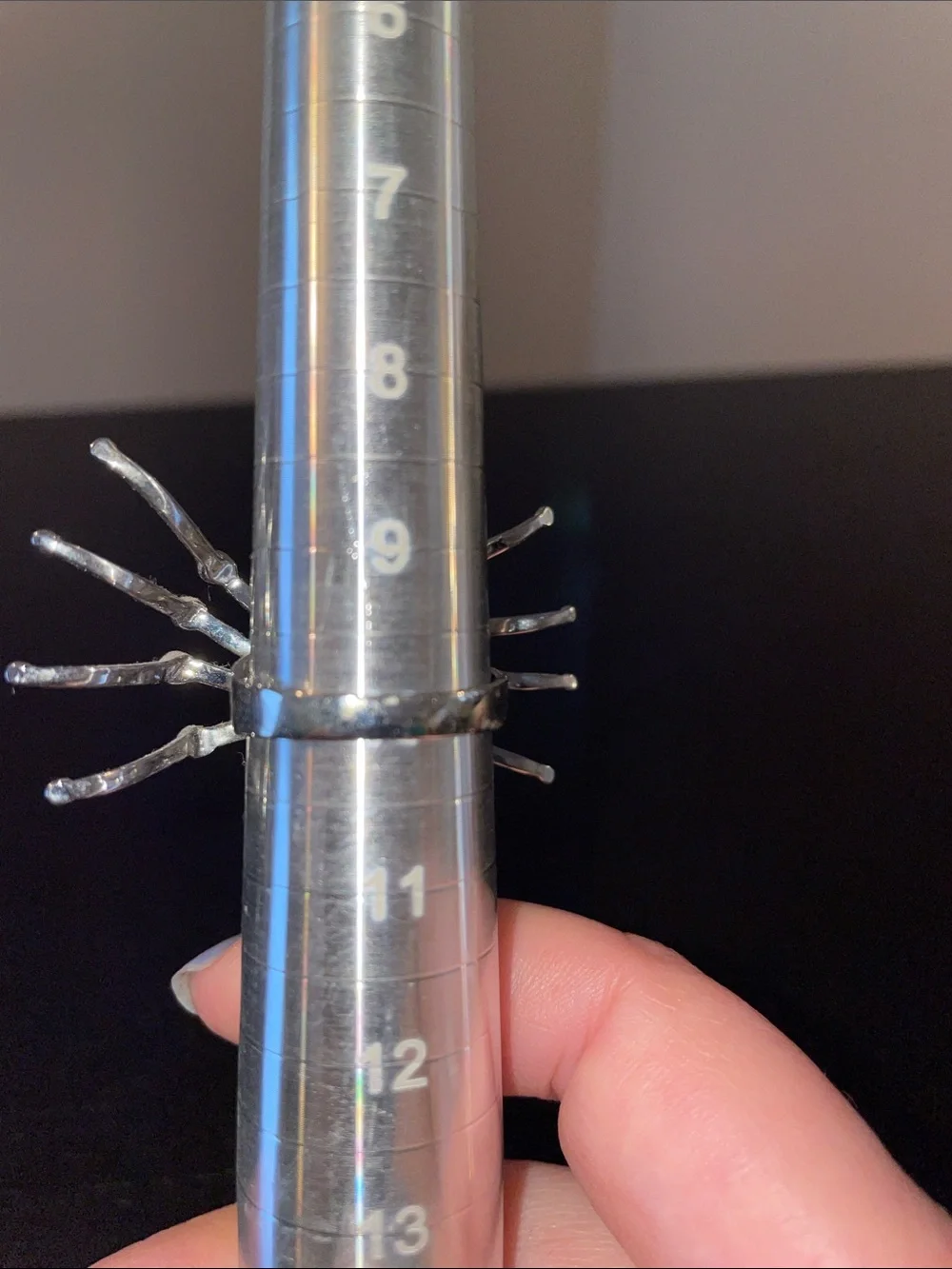 Silver spider ring - Picture 6 of 6